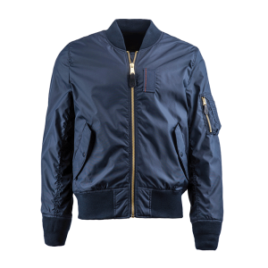 Short Nylon-Effect Puffer Jacket